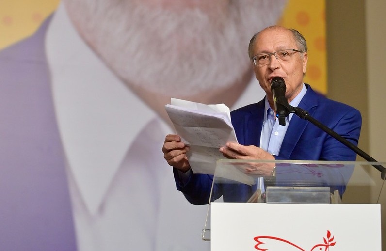 Alckmin destaca papel do agronegócio e critica grilagem política